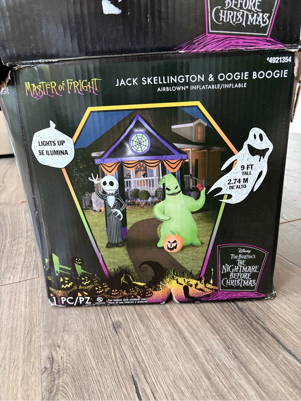 Nightmare before Christmas 9ft inflatable